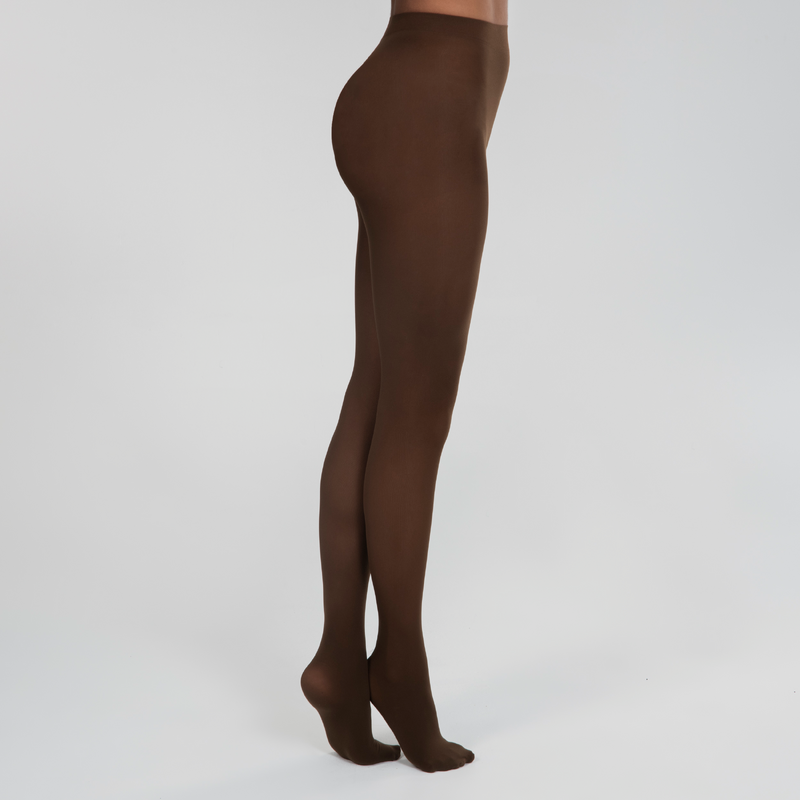 Collant D’Équitation Fille Kerrits – Marron, Taille Moyenne, écusson Genou