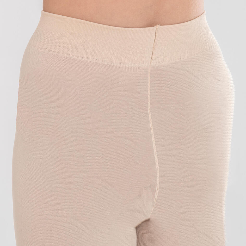 Girls' Ballet Tights - Brown