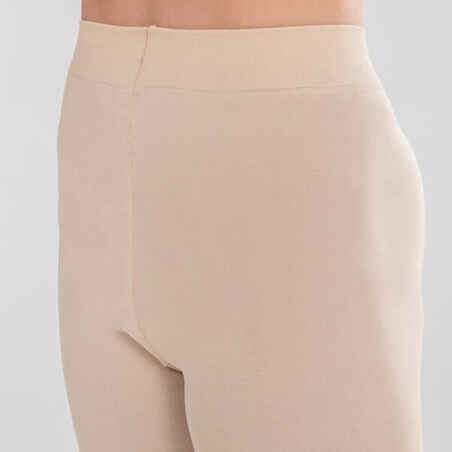 Girls' Ballet Tights - Beige