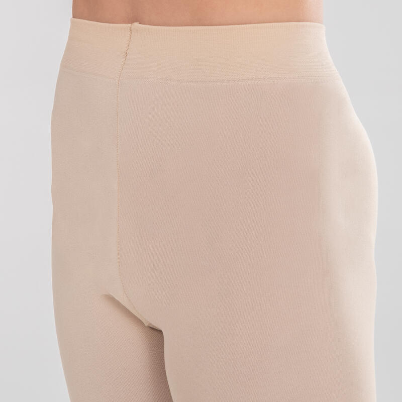 Collants de danse classique avec pieds Fille - Beige