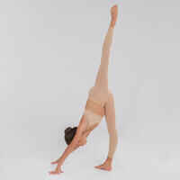 Girls' Footless Ballet Tights - Beige