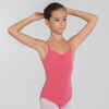 Girls' Ballet Camisole Leotard - Pink