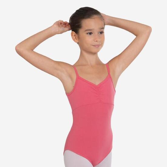 Body danza classica bambina cotone nero