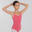 Body danza classica bambina cotone rosa scuro