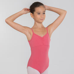 Maillot Ballet tirantes finos Niña Starever rosa oscuro