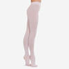 Collants de danse classique avec pieds roses fille