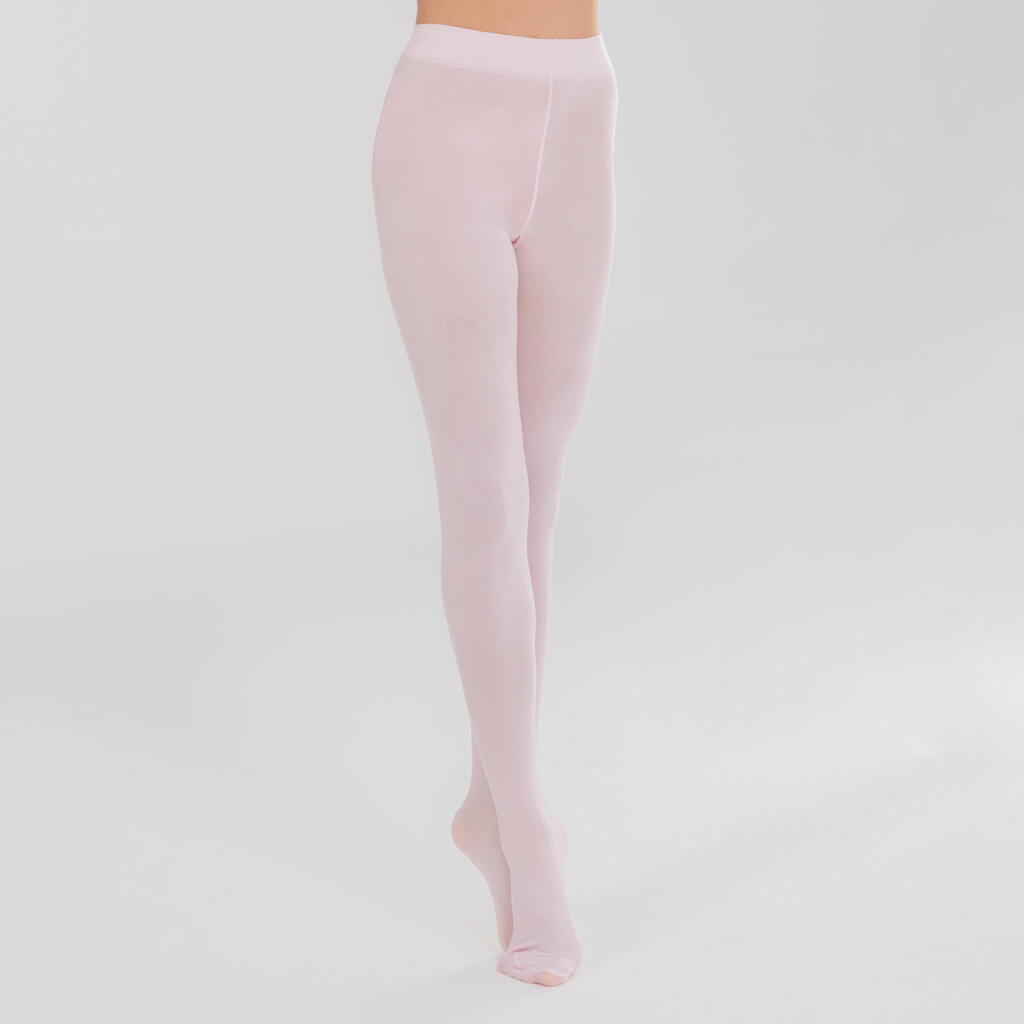 Girls' Ballet Tights - Beige