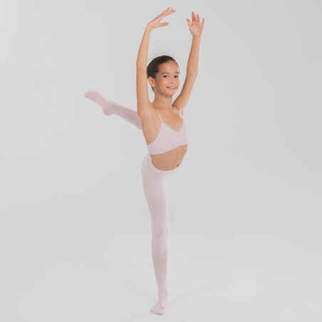 Medias de ballet sin pies para Mujer Starever beige - Decathlon