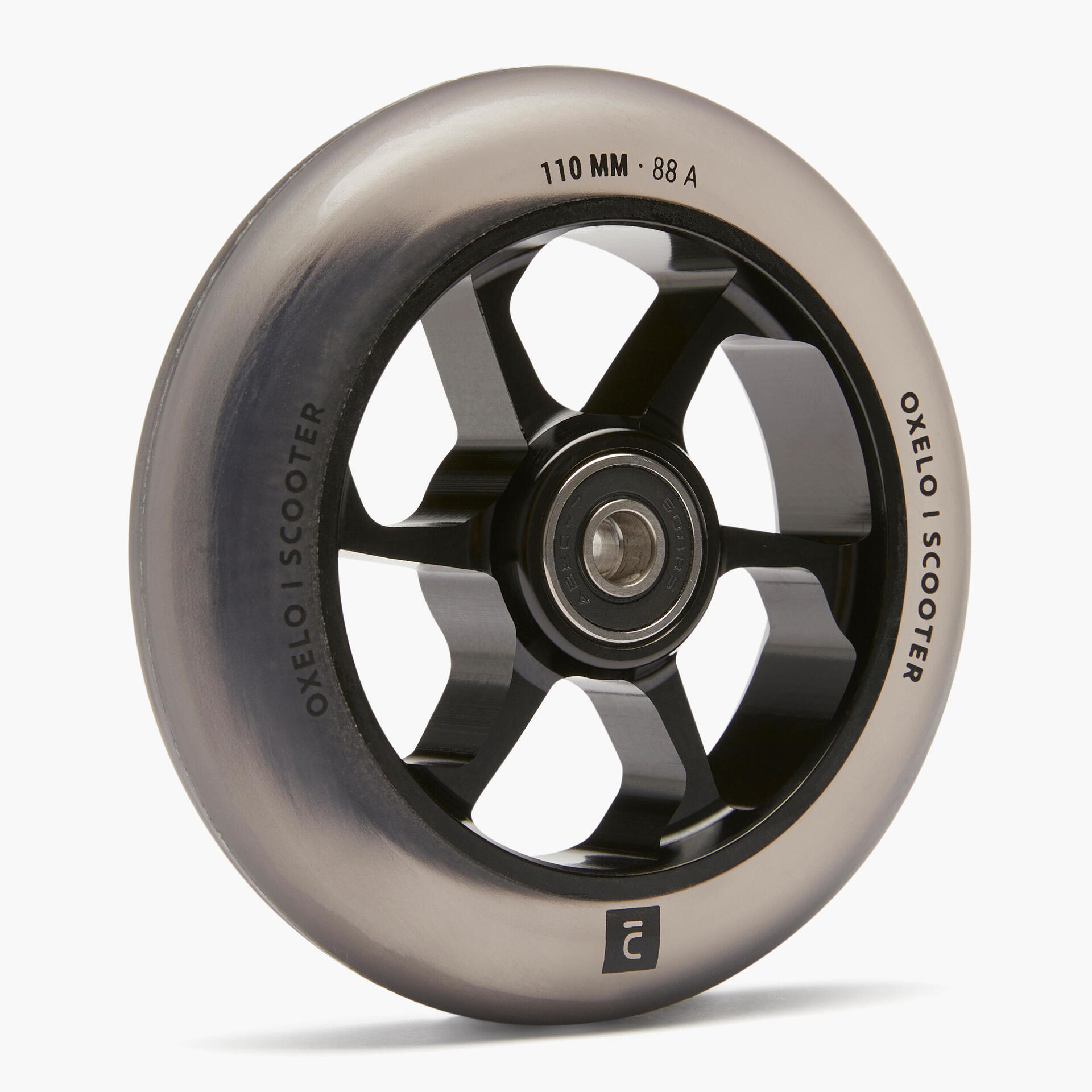 Roue alu 110mm pu fumé gris - Mobilité urbaine et outdoor - Mobilité urbaine - OXELO-Decathlon PRO - Clubs - Entreprises - Collectivités -