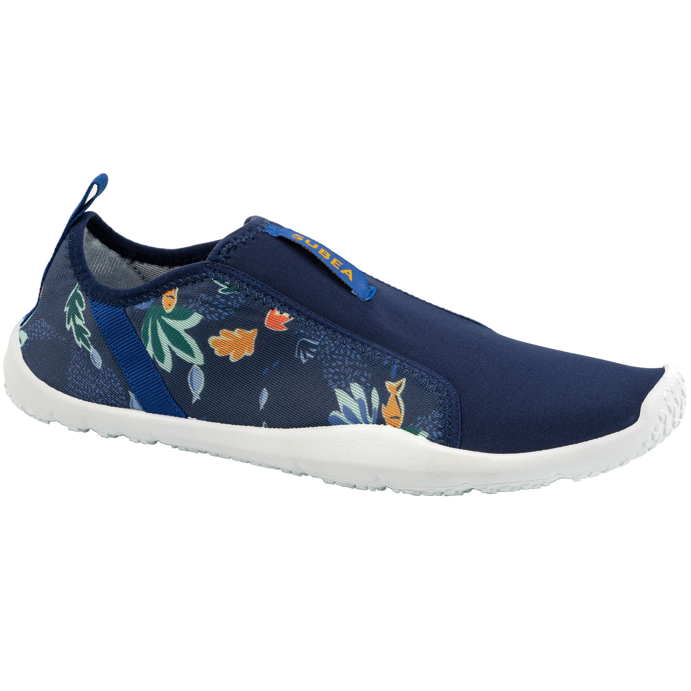 SUBEA Elasticated Aquashoes for Adults - Aquashoes 120 - Mediterranean Sea