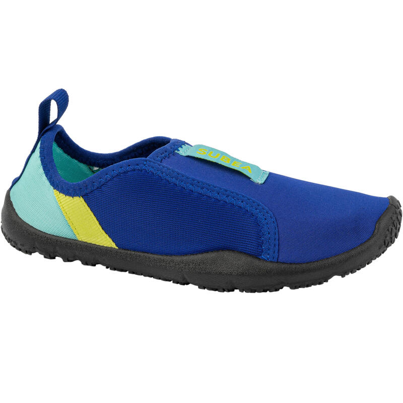 Zapatos Acuáticos Elásticos Aquashoes 120 Niños Azul  