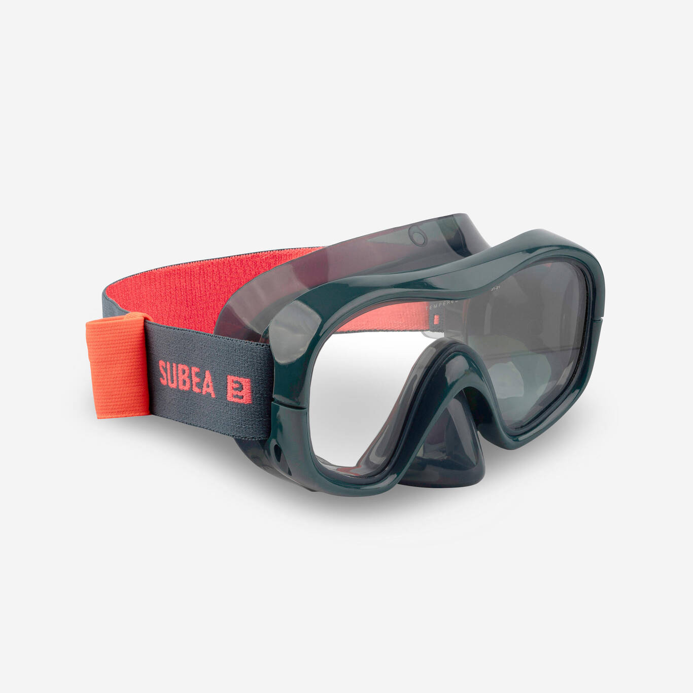 Diving mask 100 comfort storm grey Diving mask 100 comfort storm grey