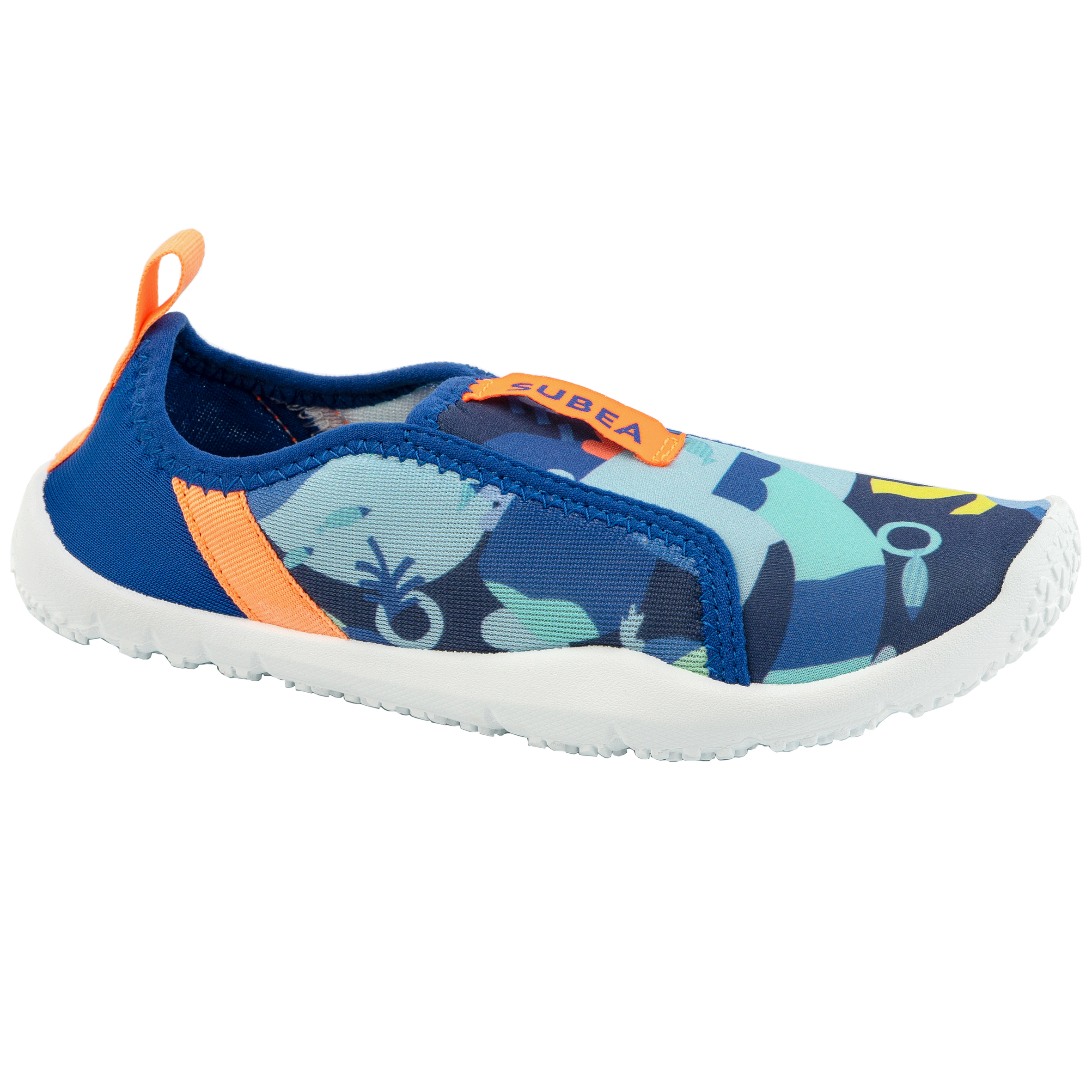 Chaussures aquatiques élastiques Enfant - Aquashoes 120 Beach Party