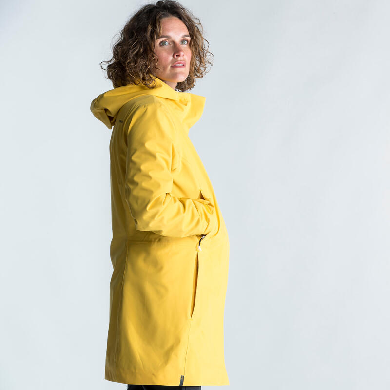Ciré femme imperméable sailing 500 jaune