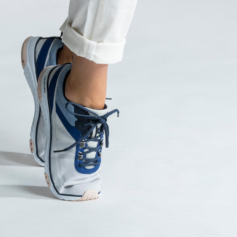 Zeilschoenen voor dames Race 500 blauw