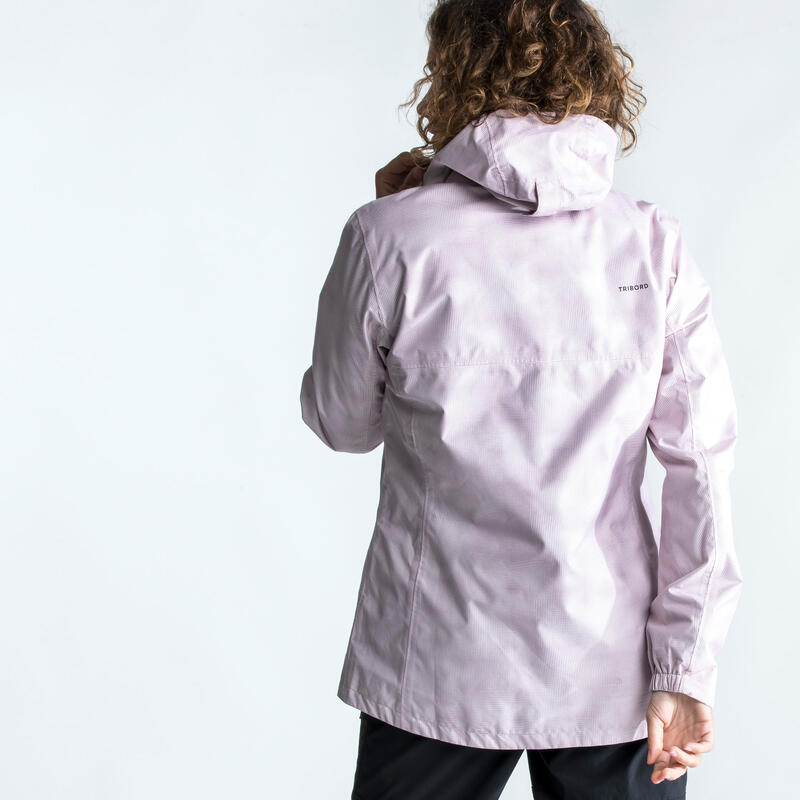 Regenjacke Segeln Damen wasserdicht - Sailing 100 hellrosa