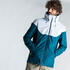 Men Sailing Jacket 100 Waterproof Petrol White