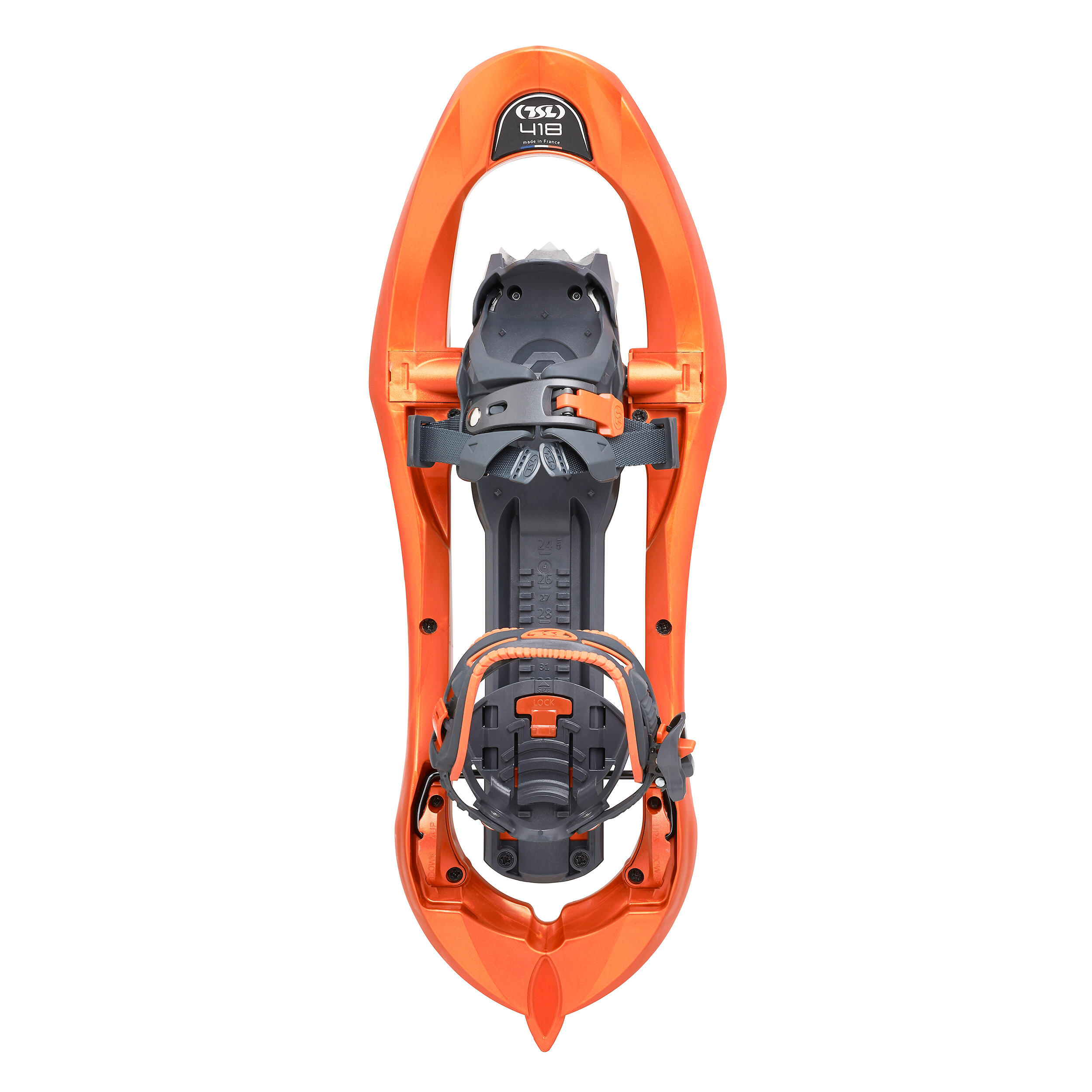 Small Deck Snowshoes TSL 418 Up&Down - orange  1/11