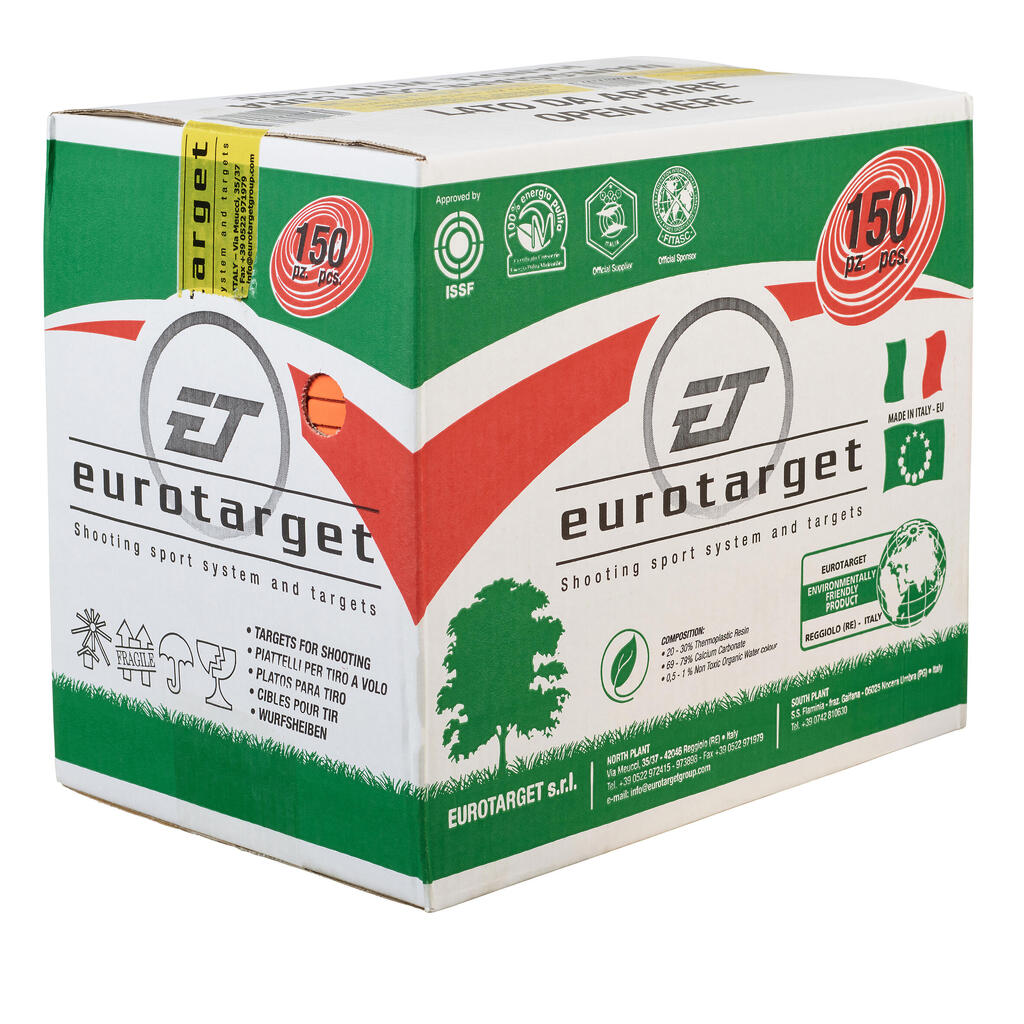 Palette Tontauben Ball Trap aus Harz Eurotarget 55 × 150