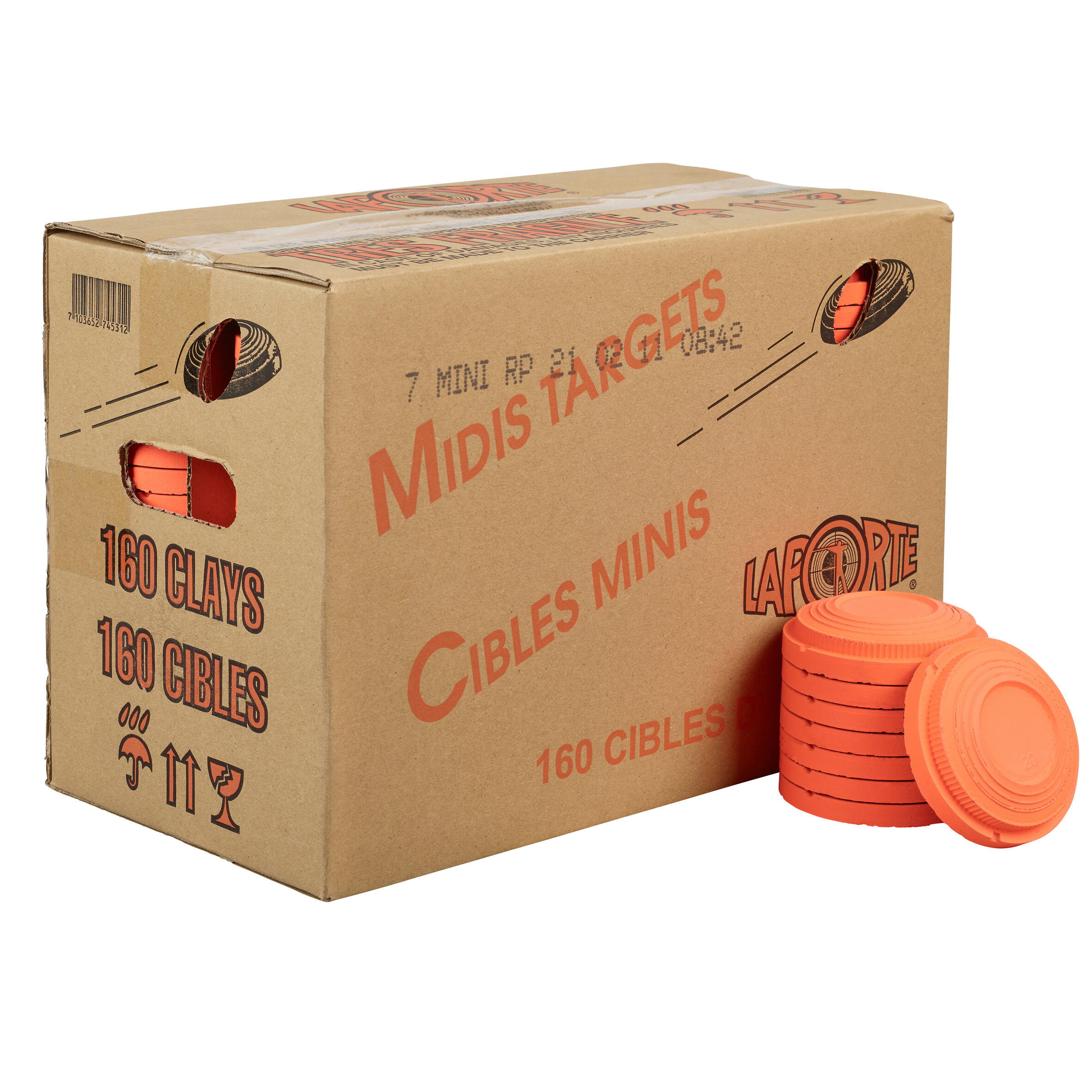 Krabice 160 terčů Mini Laporte na Ball-Trap 2/3