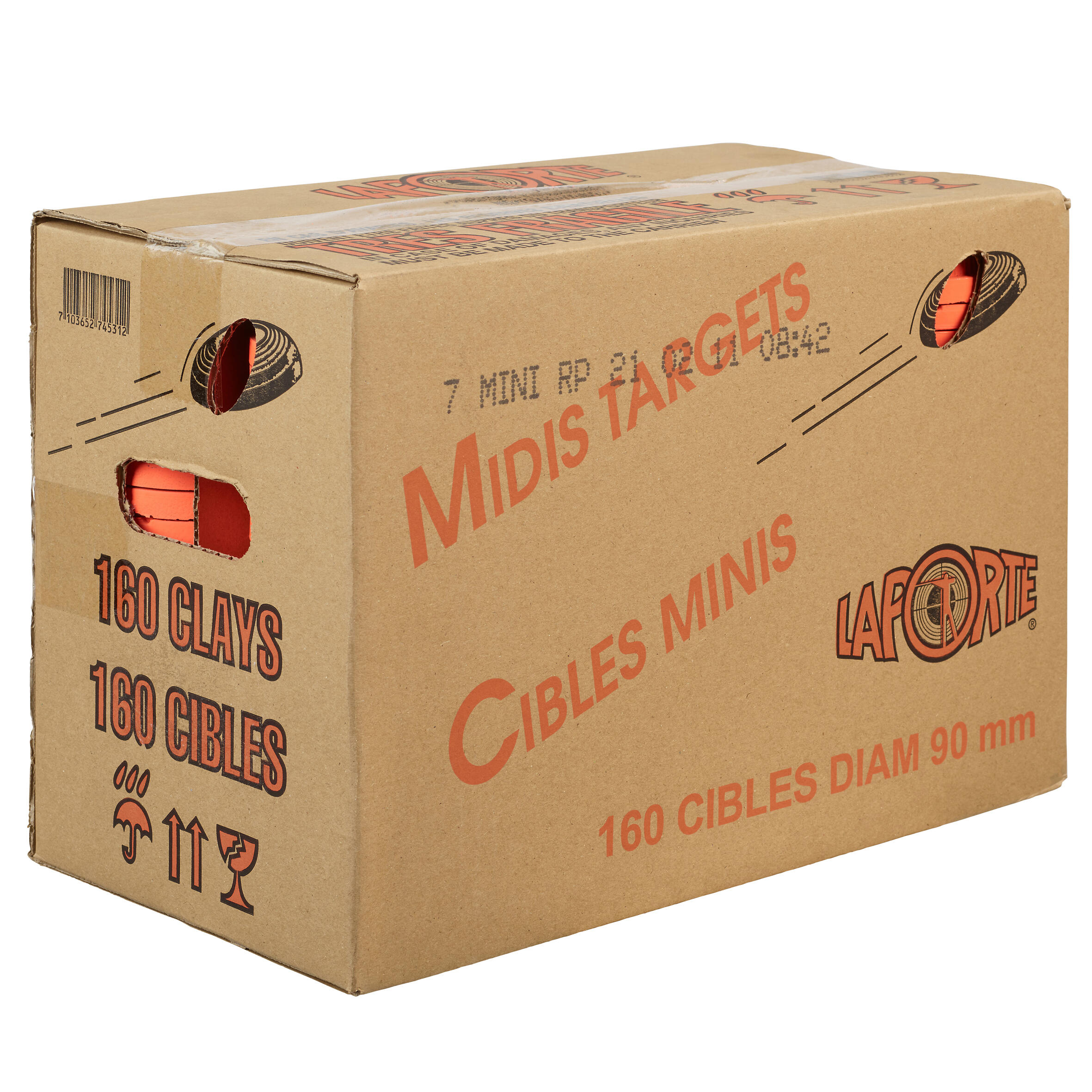 Krabice 160 terčů Mini Laporte na Ball-Trap 3/3
