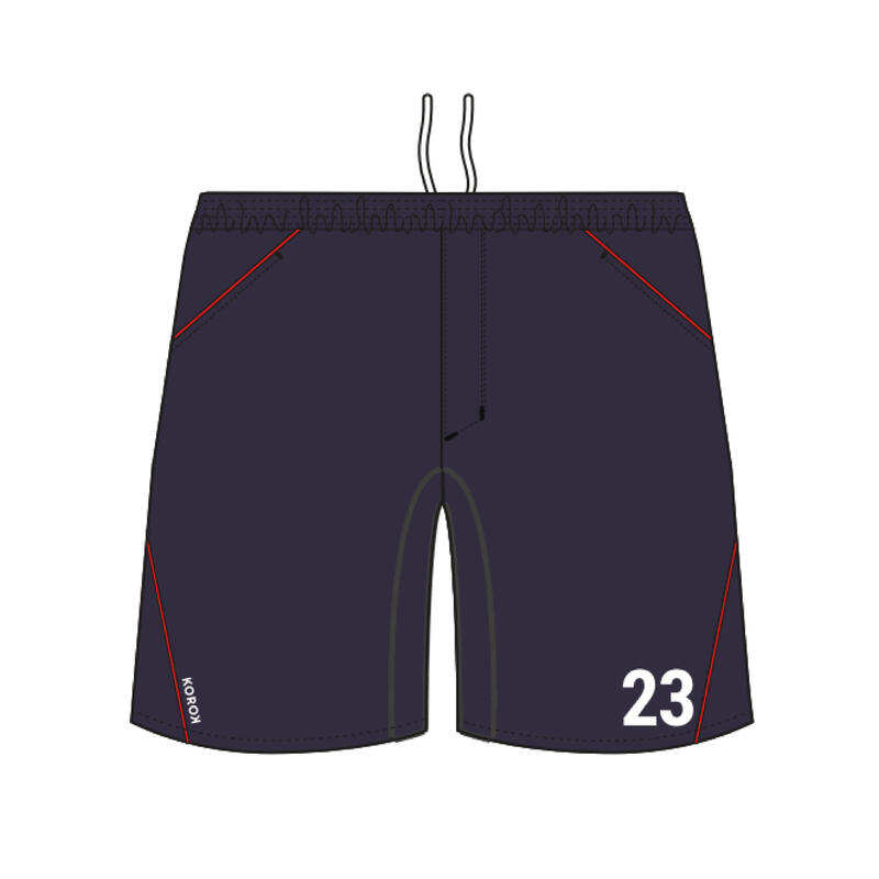 Hockeyshort hoog intensief spelen heren FH500 Cambridge marineblauw