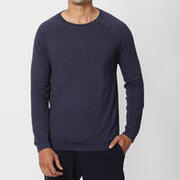 Men's Cotton Gym Sweatshirt 100 - Blue