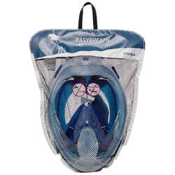 Μάσκα επιφάνειας ενηλίκων με ακουστική βαλβίδα Easybreath 540 Freetalk - Μπλε