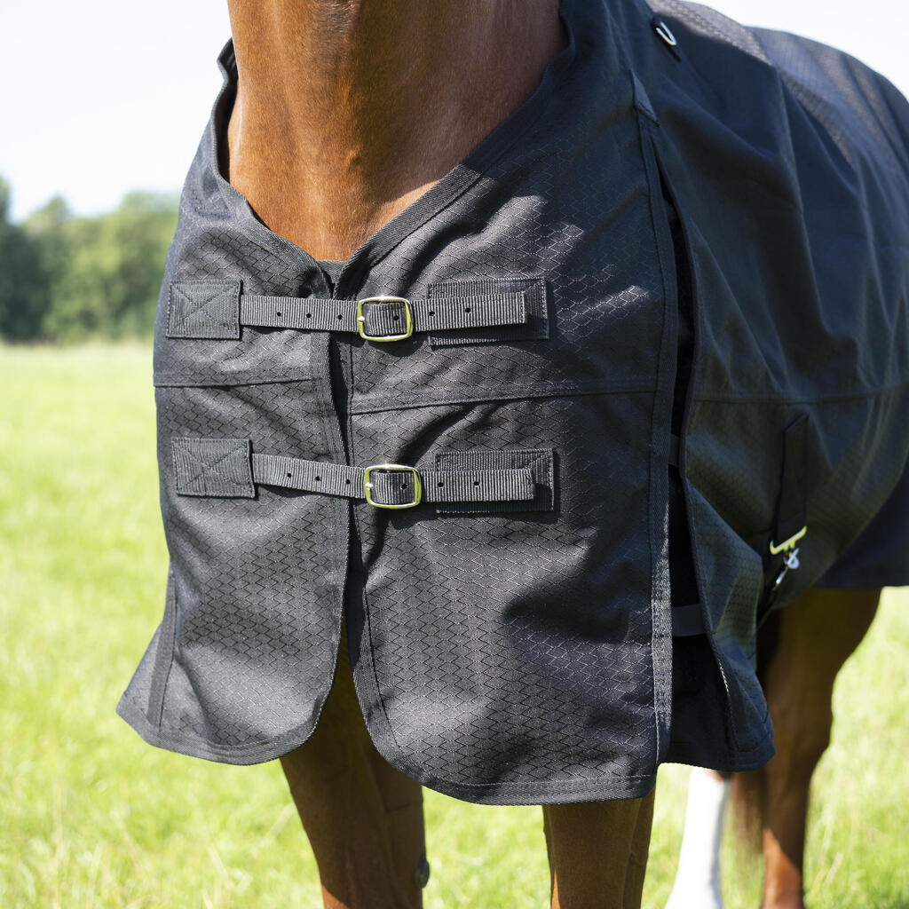 Waterproof Horse Rug 1000D Allweather 50 - Black