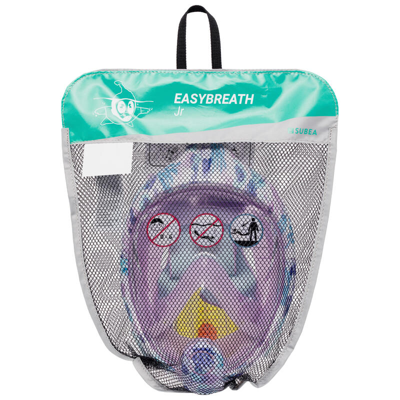 Maschera bambino Integrale EASYBREATH superficie XS (6-10 anni)