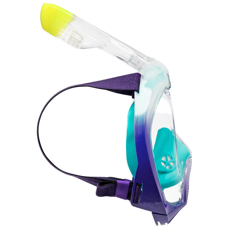 Masque Easybreath+ de surface valve acoustique Adulte - 540 freetalk Violet