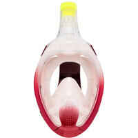 Adult’s Easybreath+ surface mask with an acoustic valve-540 freetalk red