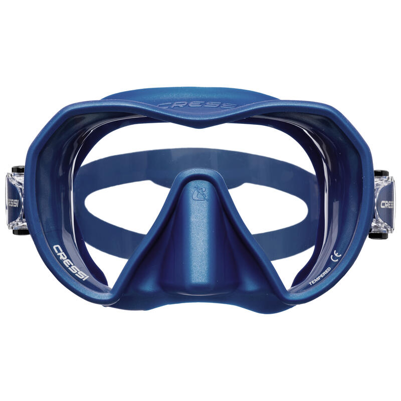 Maska Cressi Z1 na šnorchlování a potápění s přístrojem námořnicky modrá