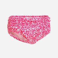 Baby Washable Swim Nappy Briefs - Pink Flower Print