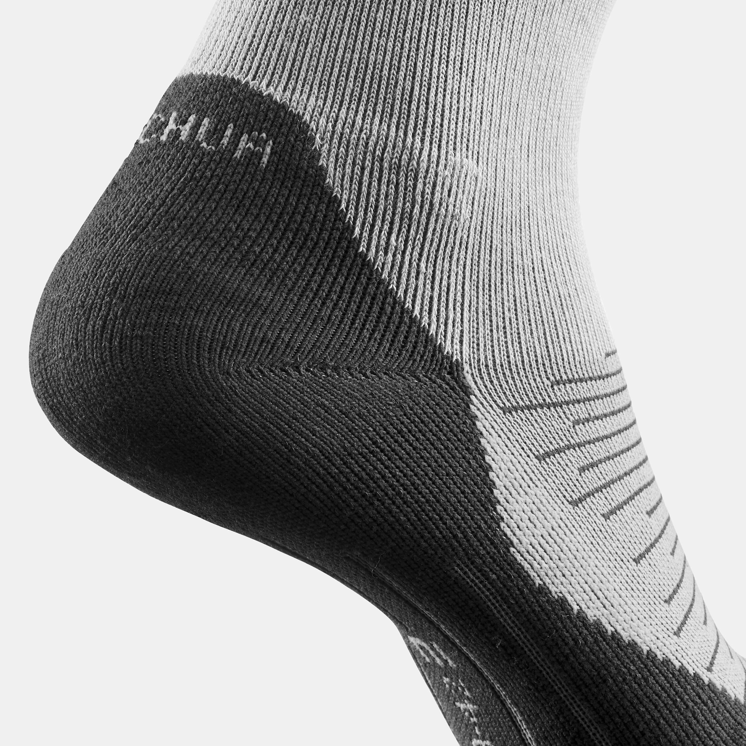 Sock Hike 100 High  - Pack of 2 pairs - Grey and Blue 6/6