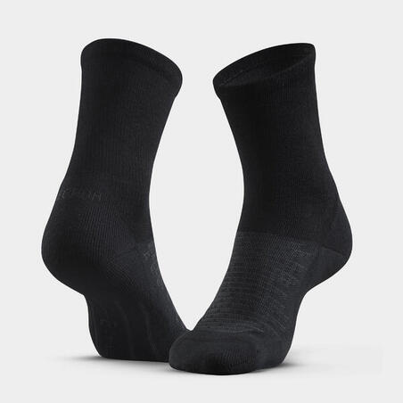 Шкарпетки 100 високі для туризму 2 пари в упаковці чорні