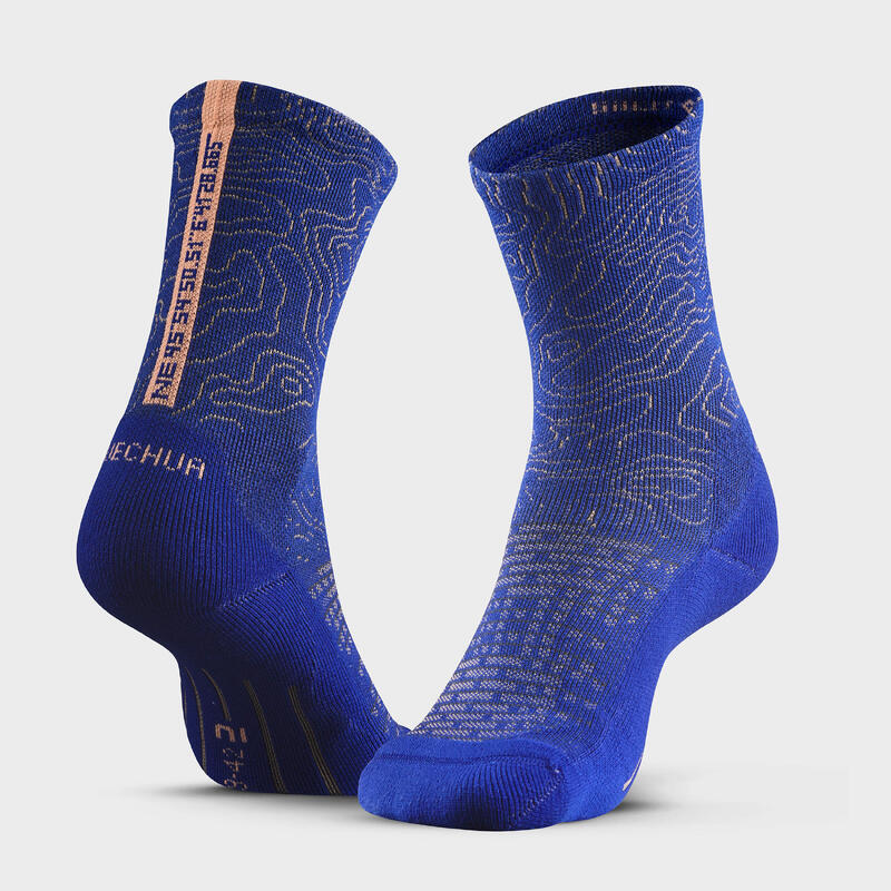 Sock Hike 100 High  - Limited Edition Pack of 2 Pairs - Blue