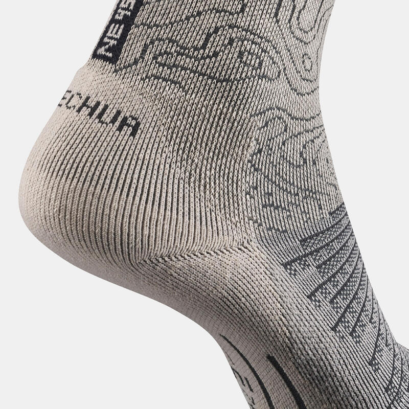 Chaussette Hike 100 High  - Série Limitée Grise - Lot de 2 paires