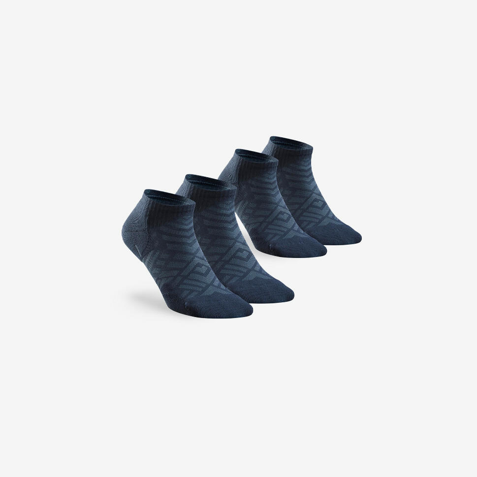 Chaussette Hike 100 Low  - Marine - Lot de 2 paires