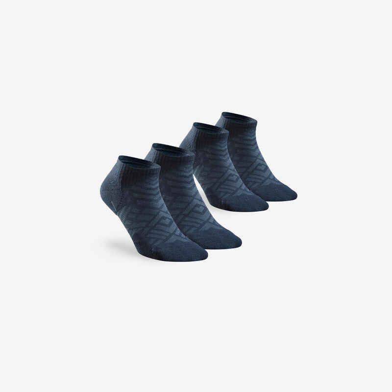 Wandersocken Hike 100 niedrig 2 Paar marineblau Wandersocken Hike 100 niedrig 2 Paar marineblau