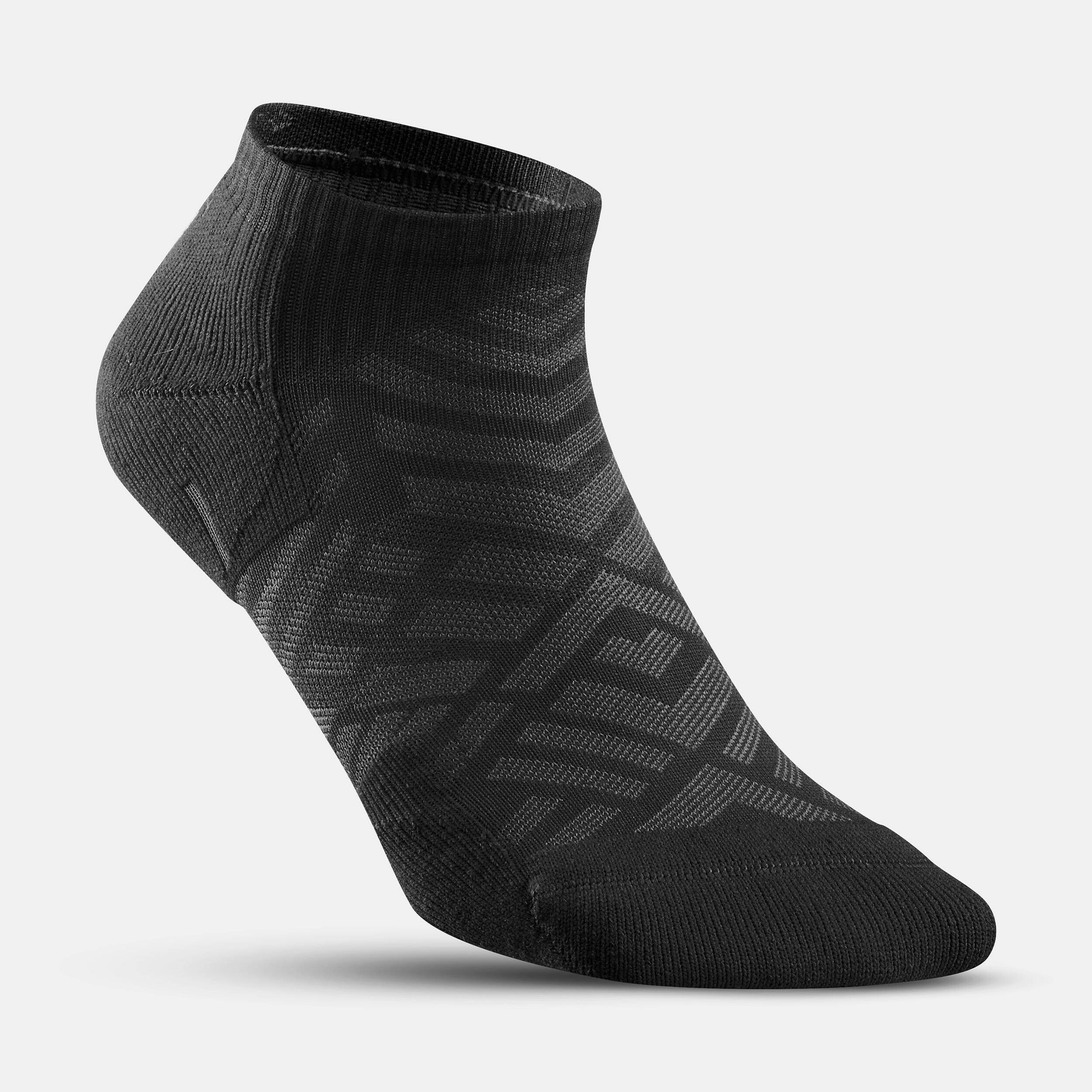 Adult hiking socks (2 pairs) Hike 100 - Black -  3