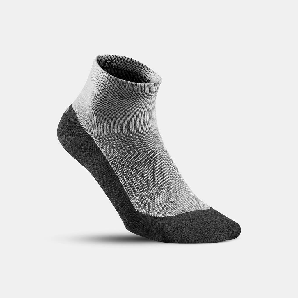 Ponožky Hike 50 polovysoké súprava 2 párov tmavomodré