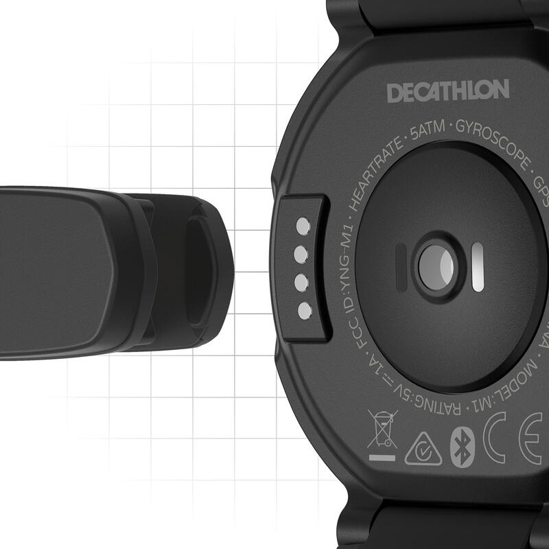 Multisportovní hodinky s GPS 500 by Coros černo-šedé