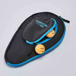 Table Tennis Bat Cover TTC 130 - Black