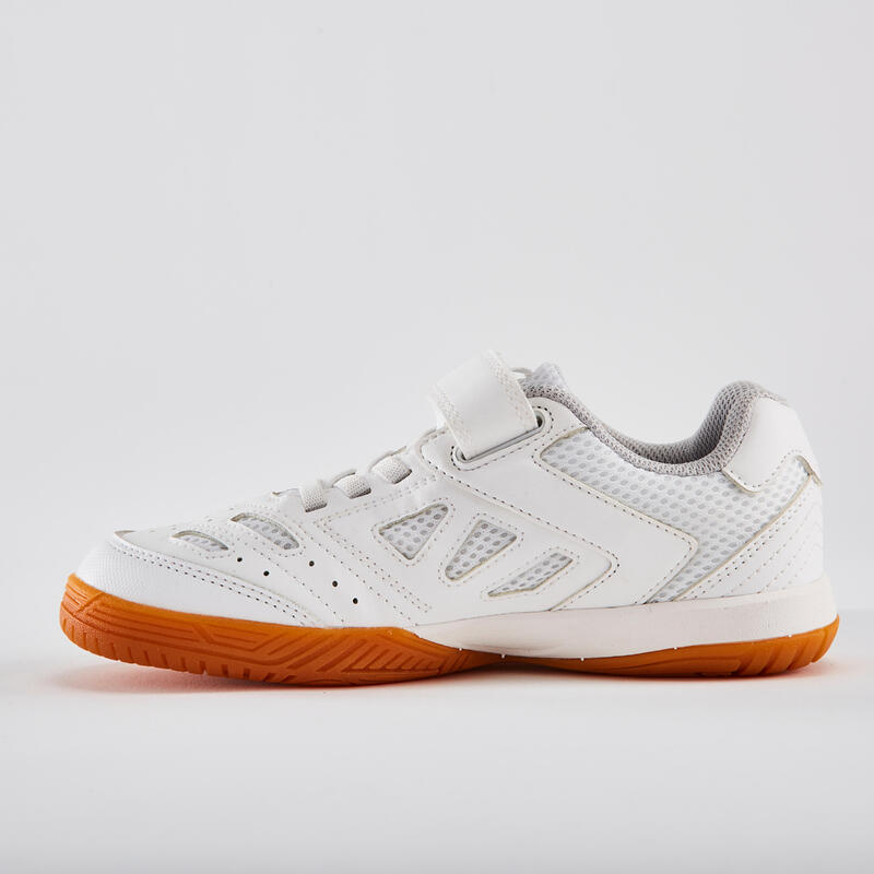 TABLE TENNIS SHOES TTS 500 JUNIOR WHITE