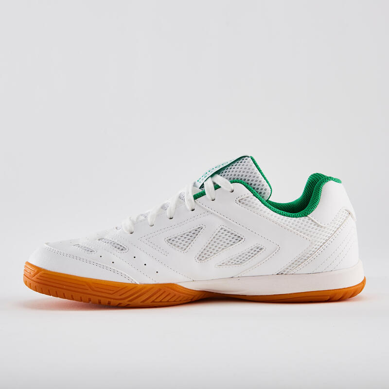 Table Tennis Shoes TTS 500 New - White/Green