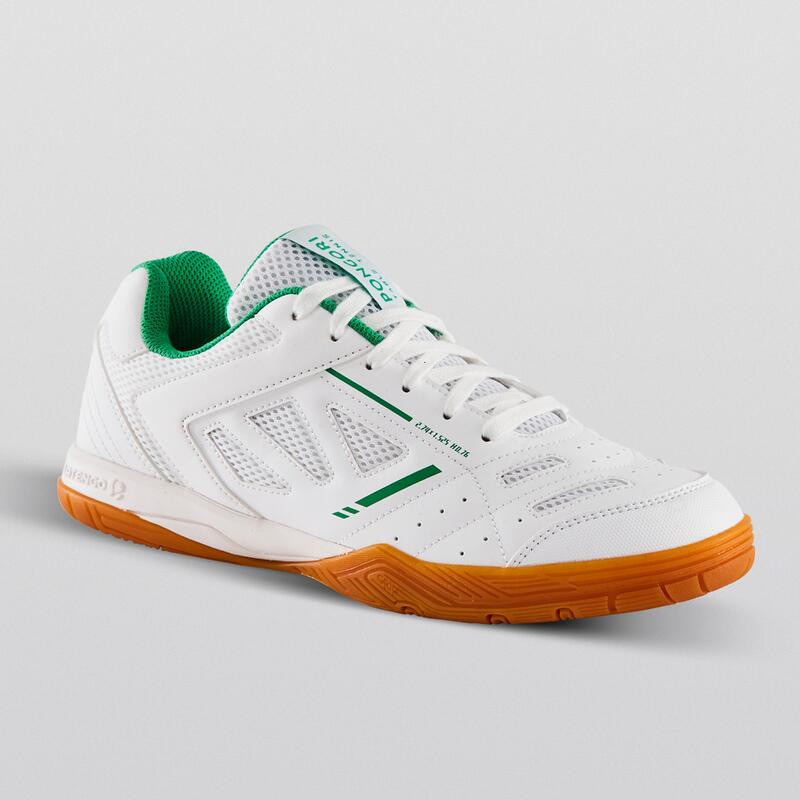 Table Tennis Shoes TTS 500 New - White/Green