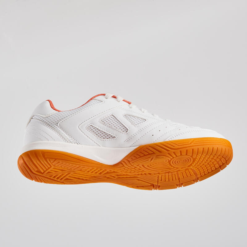 Table Tennis Shoes TTS 500 New - White/Coral