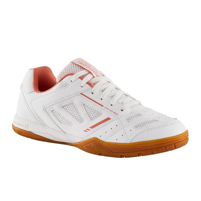 Table Tennis Shoes TTS 500 New - White/Coral