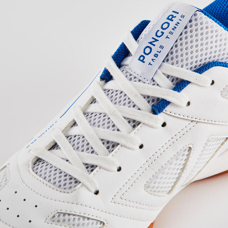 Table Tennis Shoes TTS 500 New - White/Blue